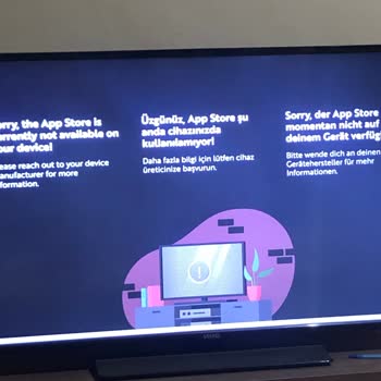 Vestel Smart TV App Store Problem