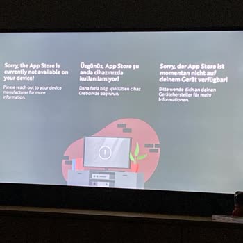 Vestel Smart TV App Store Problem