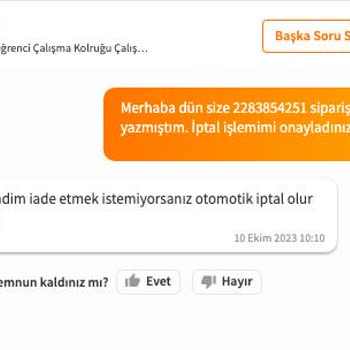 Trendyol Ve Sdt TİCARET'in Müşteriye İlgisizliği!