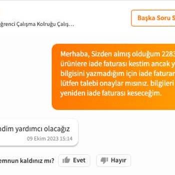 Trendyol Ve Sdt TİCARET'in Müşteriye İlgisizliği!