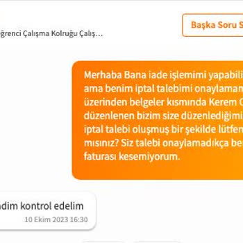 Trendyol Ve Sdt TİCARET'in Müşteriye İlgisizliği!