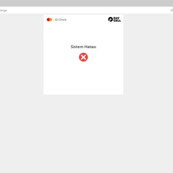 Paycell Ödeme Sisteminde Hata Veriyor.