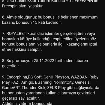 Royalbet Kural İhlali Ve Ödeme Sorunu