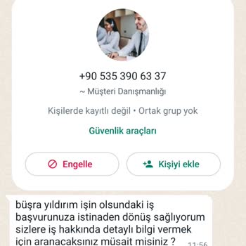 P*****a IBAN Üzerinden Diş Asistanlığı