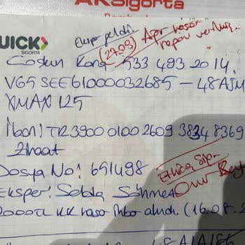 Ethica Sigorta Trafik Kazası Sonucu Motoruma Ağır Hasar Verildi, İşlemlerin Tamamlanmasını İstiyorum