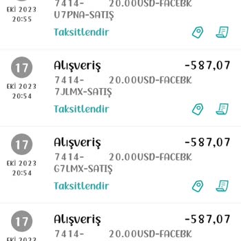 Garanti BBVA Facebook Hesabımdan İzinsiz Para Transferi Yaptı