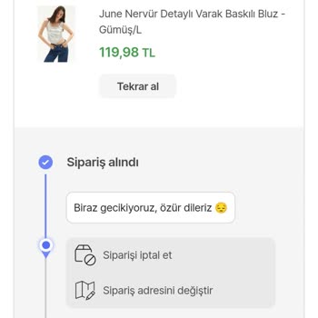 Hepsiburada Ürün Teslim Edilmedi