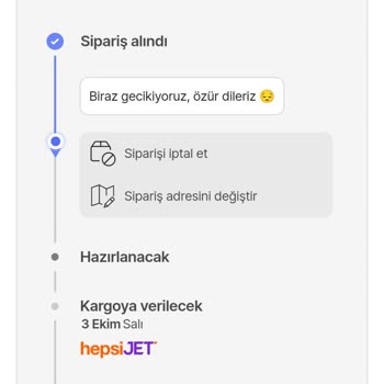 Hepsiburada Ürün Teslim Edilmedi