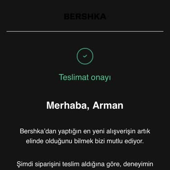 Bershka İade Tutarım 2 Aydır Yatmıyor