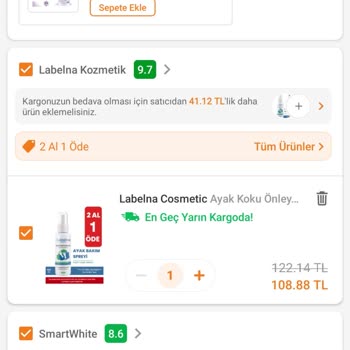 Trendyol Ayak Spreyi İndirimli Sipariş Verme Sorunu