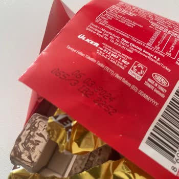Ülker 60 Gr Sütlü Kare Çikolata