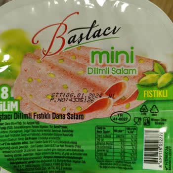 Baştacı Et Ürünleri A101'den Bozuk Salam