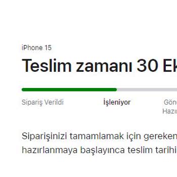 Apple Ön Siparişim Gelmedi