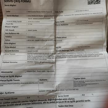 Huawei Gt 2 Pro Aklı Saat Değişim Talebim