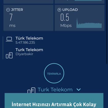 Türk Telekom Hız Düşüklüğü Yaşıyorum