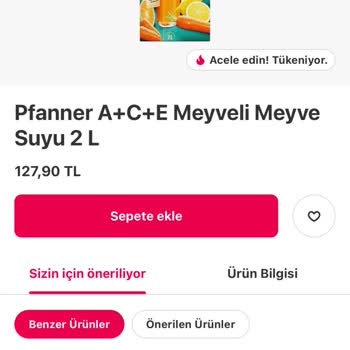 Yemeksepeti Yanıltıyor İnsanları, Ürün Bilgisi Yanlış