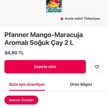 Yemeksepeti Yanıltıyor İnsanları, Ürün Bilgisi Yanlış
