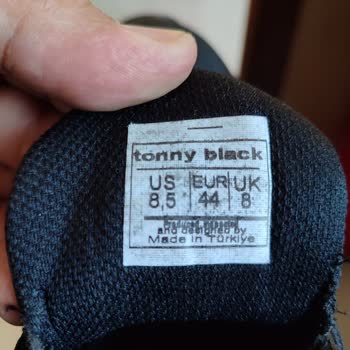 Tonny Black Ayakkabı 2 Aylık Ayakkabı Hatası