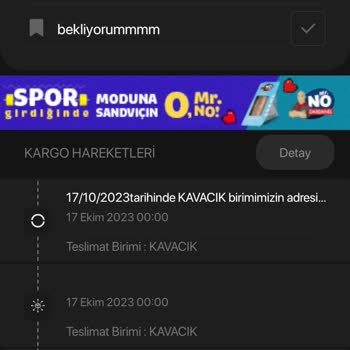 MNG Kargo Kargom Hâlâ Gelmedi