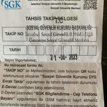 İstanbul Ümraniye SSK Emeklilik Hala Onaylanmadı