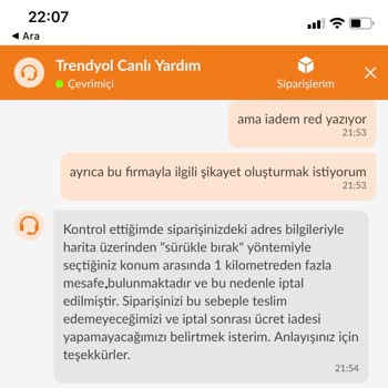 Trendyol Yemek Vermediği Hizmetin Parasını Alıyor