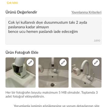 Trendyol Satıcı Firma Kalitesizliği