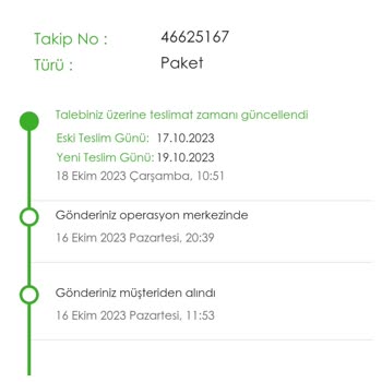 Kolay Gelsin Gelmeyen Kargo İçin Garip Bilgi Güncelleme