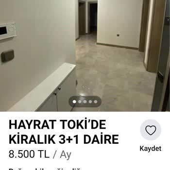 TOKİ'den Alınıp Kiraya Verilen Daireler