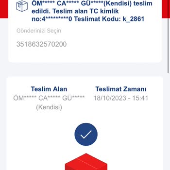 Aras Kargo Kuryenin Teslim Etmediği Ürünü Teslim Etmiş Göstermesi