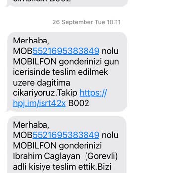 Turkcell Satmak İçin Gönderdiğim Telefonumun Kaybolması