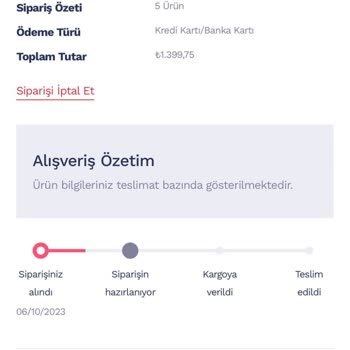 Penti'nin Kampanya Döneminde Aldığım Ürünü Habersiz İptal Etti