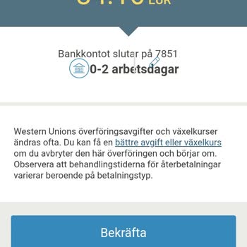 Western Union Para Transferi Sorunu Düzeltme Yapılmıyor