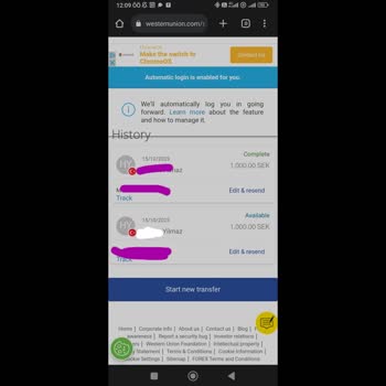 Western Union Para Transferi Sorunu Düzeltme Yapılmıyor
