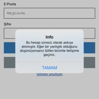 Maçkolik Pro Hesabımın Askıya Alınması