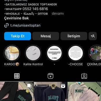 Choose Toptan Giyim (Unisextoptangiyim) İade Ve Uzlaşma Talebi