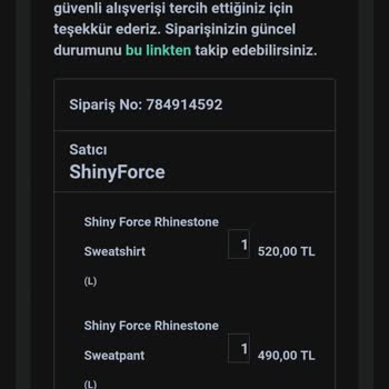 Shiny Force Kargo Verilmedi 8 Gün Oldu