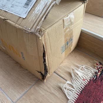 PTT Kargo Ürün Kargoda Kırıldı