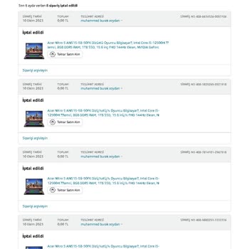 Amazon Site Arızası Ve Durduk Yere Taksit Seçeneklerinin Kalkması