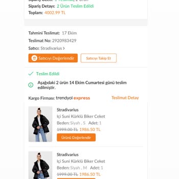 Stradivarius Eksik Ürün Gönderildi