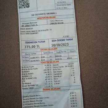 İSKİ Çok Yüksek Fatura