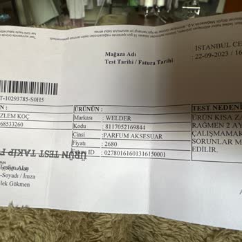 Welder Watch Şikayet Ve Çözüm İsteği