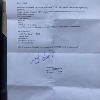 THY Valiz Hasar Mağduriyeti Oluşturması