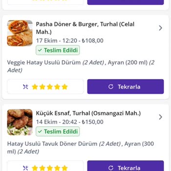 GetirYemek Müdavim İndirimi Vermedi