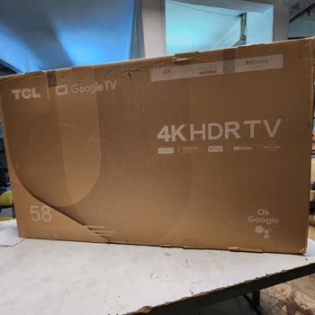 TCL Televizyon TCL Monitör Kutudan Kırık Çıktı