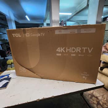 TCL Televizyon TCL Monitör Kutudan Kırık Çıktı