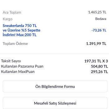 Pazarama Puan İademi Geri Alamıyorum