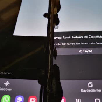 Samsung Z Fold 3. Garanti Kapsamındaki Ekranın Garantiye Sokulmaması