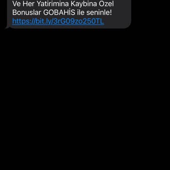 Vodafone +44lü Numaralardan Sürekli Rahatsız Edici Bahis SMS'leri
