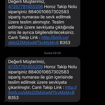 Horoz Lojistik Kargomu Başkasına Vermiş