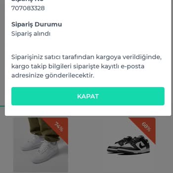 StepUplifee Sipariş Verdiğim Ürün 1 Hafta Oldu Daha Kargoya Verilmemiş